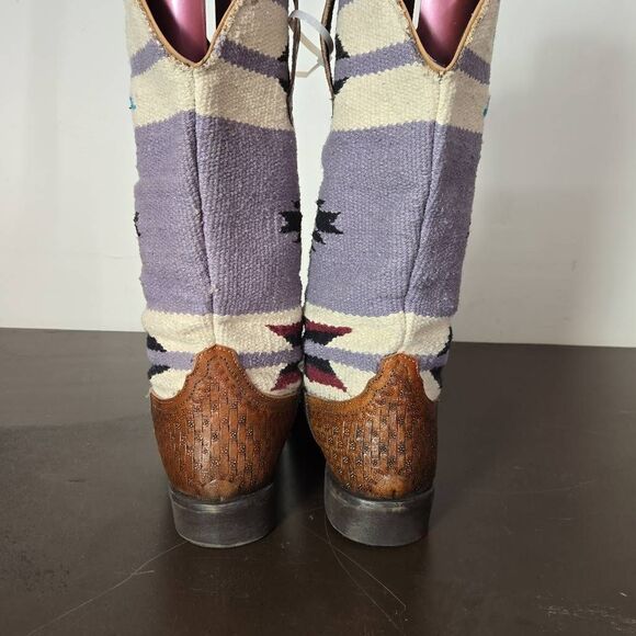 Roper becca Western Boots Aztec Tribal 8.5 - Picture 4 of 8